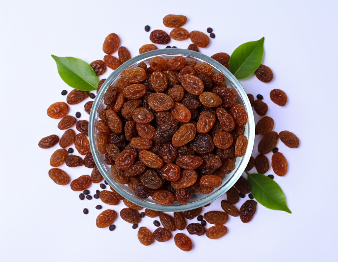 raisins honey-roasted Brown Raisin Seed (Munakka) - Image 1